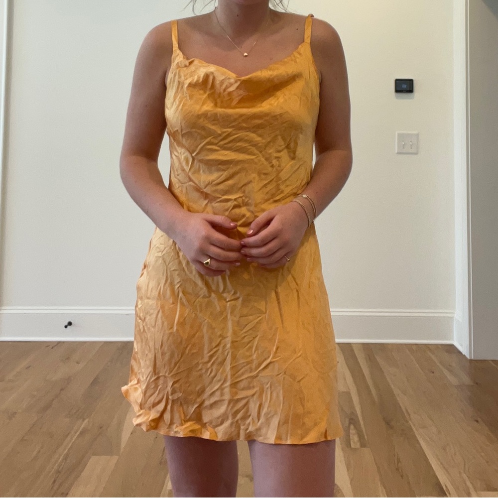 COPY - thrifted silk slip dress